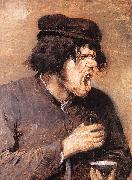 Adriaen Brouwer The Bitter Draught oil